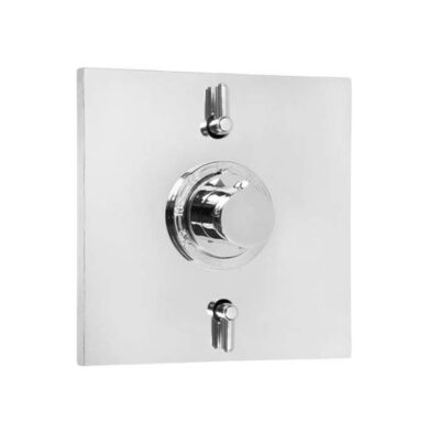 SIGMA 1/2'' Thermostatic Set, Two Volume Controls, TRIM NUANCE ANTIQUE BRASS .82