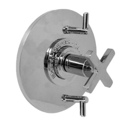 SIGMA 1/2'' Thermostatic Set, Two Volume Control, TRIM CARINA-X ANTIQUE BRASS .82