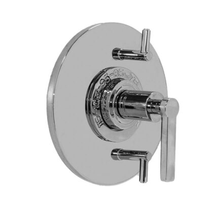 SIGMA 1/2'' Thermostatic Set, Two Volume Controls, TRIM STELLA ANTIQUE BRASS .82