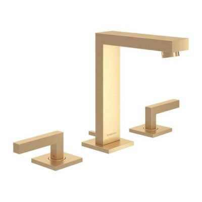 Symmons Duro Widespread 2-Handle Bathroom Faucet with Drain Assembly in Brushed Bronze (1.5 GPM)