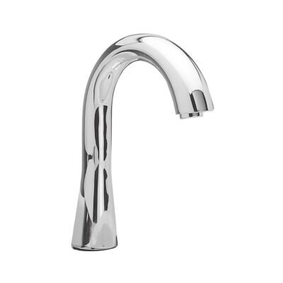 TOTO Gooseneck ECOPOWER® 0.35 GPM Electronic Touchless Sensor Bathroom Faucet with Mixing Valve, Polished Chrome