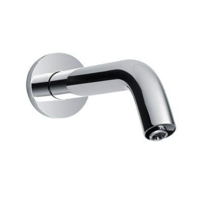 TOTO Helix Wall-Mount ECOPOWER® 0.35 GPM Electronic Touchless Sensor Bathroom Faucet with Mixing Valve, Polished Chrome