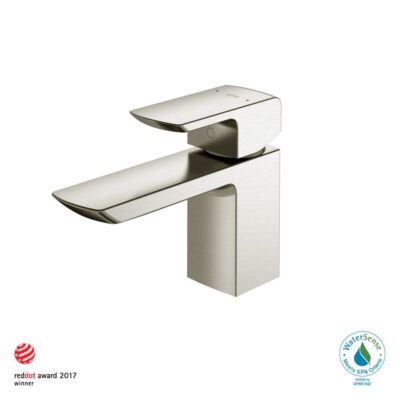 TOTO GR Series 1.2 GPM Single Handle Bathroom Sink Faucet with COMFORT GLIDE Technology and Drain Assembly, Brushed Nickel