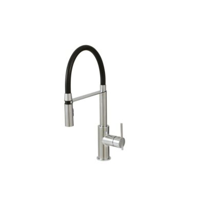 Aquabrass 3745N Zest Nero Pull-Down Spray Kitchen Faucet