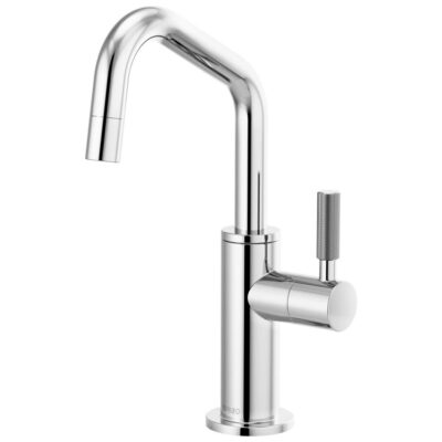 Brizo Litze® Beverage Faucet with Angled Spout and Knurled Handle