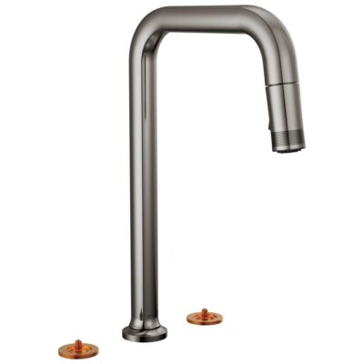 Brizo Kintsu® Widespread Pull-Down Faucet with Square Spout - Less Handles