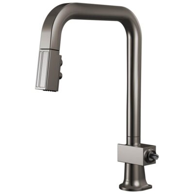 Brizo Frank Lloyd Wright Pull-Down Kitchen Faucet with Square Spout - Less Handle