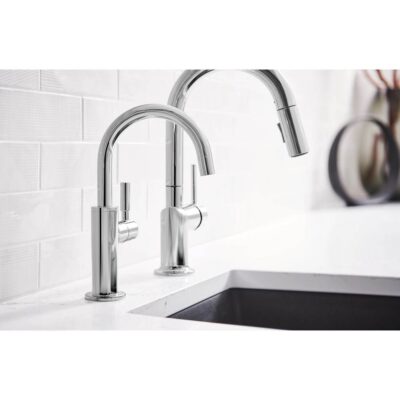 Brizo Odin® Pull-Down Faucet with Arc Spout - Less Handle