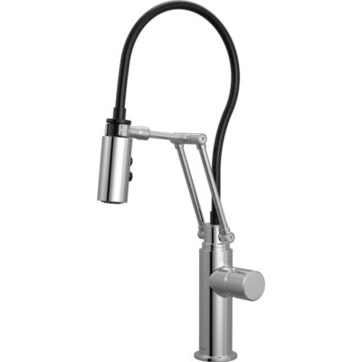 Brizo Odin Articulating Kitchen Faucet - Less Handle