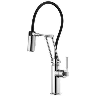Brizo Litze® Articulating Faucet with Knurled Handle