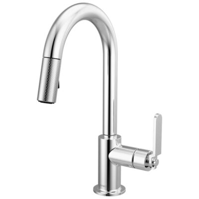 Brizo Litze® Pull-Down Prep Faucet with Arc Spout - Industrial Handle