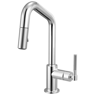 Brizo Litze® Pull-Down Prep Faucet with Angle Spout - Knurled Handle