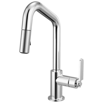 Brizo Litze® Pull-Down Prep Faucet with Angle Spout - Industrial Handle