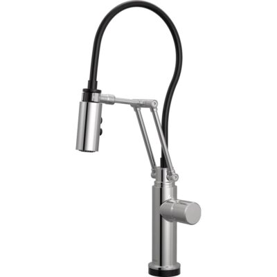 Brizo Odin SmartTouch Articulating Kitchen Faucet - Less Handle