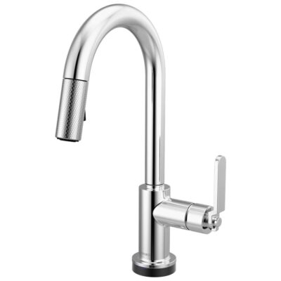 Brizo Litze® Smarttouch Pull-Down Prep Faucet with Arc Spout - Industrial Handle
