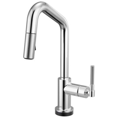 Brizo Litze® Smarttouch Pull-Down Prep Faucet with Angle Spout - Knurled Handle