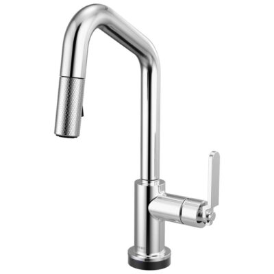 Brizo Litze® Smarttouch Pull-Down Prep Faucet with Angle Spout - Industrial Handle