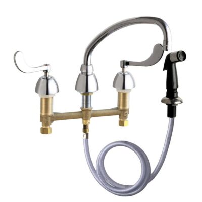 Chicago Faucets KITCHEN SINK FAUCET W/SPRAY