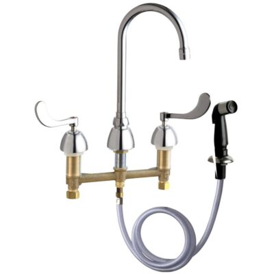 Chicago Faucets KITCHEN SINK FAUCET W/SPRAY