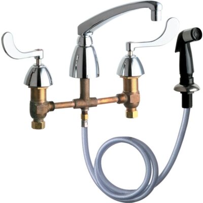Chicago Faucets KITCHEN SINK FAUCET W/SPRAY