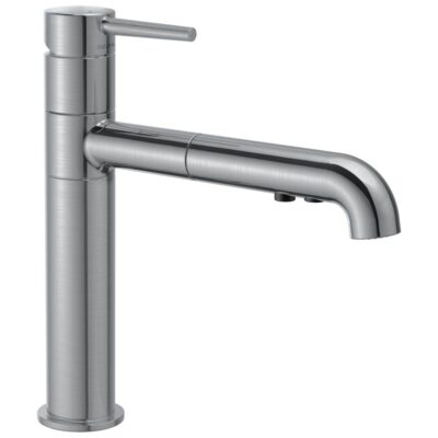 Delta Faucet Trinsic® Single Handle Pull-Out Kitchen Faucet