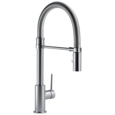 Delta Faucet Trinsic® Single-Handle Pull-Down Spring Kitchen Faucet