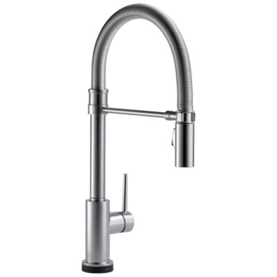 Delta Faucet Trinsic® Single-Handle Pull-Down Spring Kitchen Faucet with Touch2O® Technology