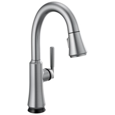 Delta Faucet Coranto™ Single Handle Pull Down Bar/Prep Faucet with Touch2O Technology