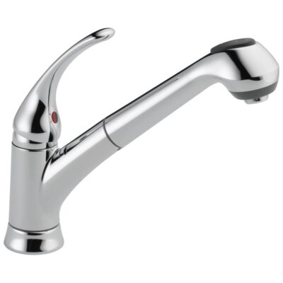 Delta Faucet Foundations® Single Handle Pull-Out Kitchen Faucet