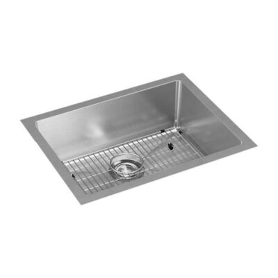 Elkay Reserve Selection 16 Gauge Stainless Steel 23.5'' x 18.25'' x 8'' Single Bowl Undermount Kit