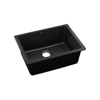 Elkay Reserve Selection Elkay Quartz Luxe 24-5/8'' x 18-1/2'' x 9-1/2'' Single Bowl Undermount Sink Caviar