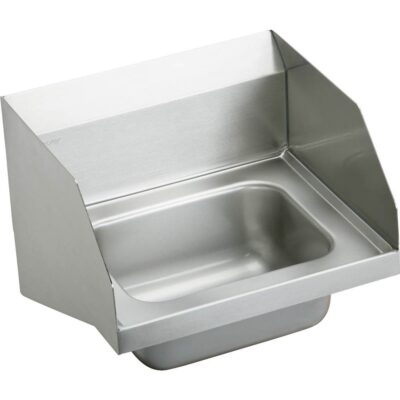 Elkay STAINLESS STEEL HAND SINK W/ SIDE SPLASHES
