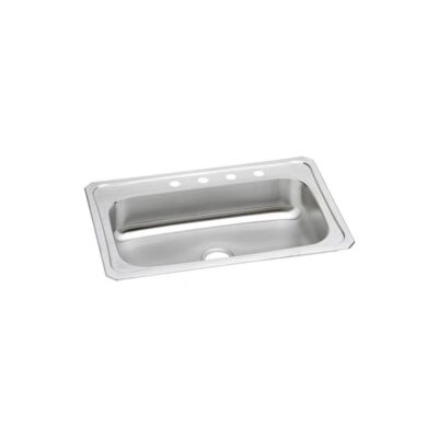 Elkay 20 Gauge Stainless Steel 33'' x 22'' x 7'' Single Bowl Drop-in Kitchen Sink