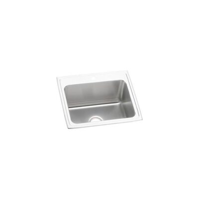 Elkay 18 Gauge Stainless Steel 25'' x 22'' x 10.375'' Single Bowl Drop-in Kitchen Sink