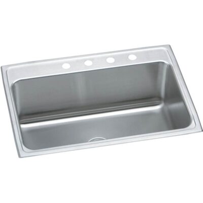 Elkay 18 Gauge Stainless Steel 31'' x 22'' x 10.125'' Single Bowl Drop-in Kitchen Sink