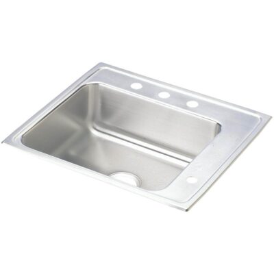 Elkay 18 Gauge Stainless Steel 25'' x 22'' x 4'' Single Bowl Drop-in Sink
