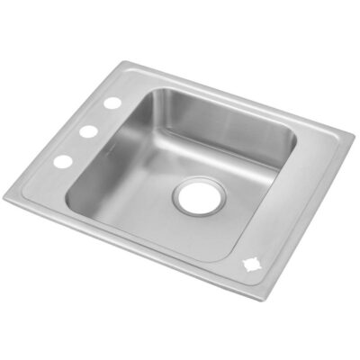 Elkay 18 Gauge Stainless Steel 22'' x 19.5'' x 4.5'' Single Bowl Drop-in Sink