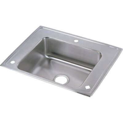 Elkay 18 Gauge Stainless Steel 28'' x 22'' x 6'' Single Bowl Drop-in Sink
