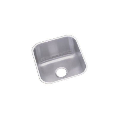 Elkay 18 Gauge Stainless Steel 16.5'' x 18.25'' x 8'' Single Bowl Undermount Bar/Prep Sink