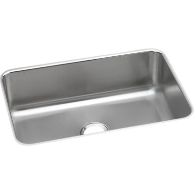 Elkay 18 Gauge Stainless Steel 26.5'' x 18.5'' x 8'' Single Bowl Undermount Kitchen Sink