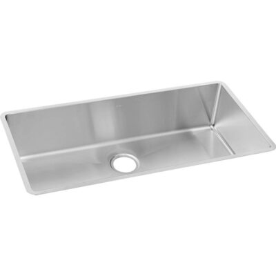 Elkay 18 Gauge Stainless Steel 36.5'' x 18.5'' x 9'' Single Bowl Undermount Kitchen Sink