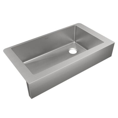 Elkay Crosstown 18 Gauge Stainless Steel 35-7/8'' x 20-1/4'' x 9'' Single Bowl Farmhouse Sink