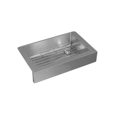 Elkay 18 Gauge Stainless Steel 31.5'' x 18.5'' x 9'' Single Bowl Apron Front Undermount Kit