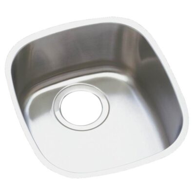 Elkay Lustertone Classic Stainless Steel 14-1/4'' x 15-3/4'' x 5-15/16'' Single Bowl Undermount Sink