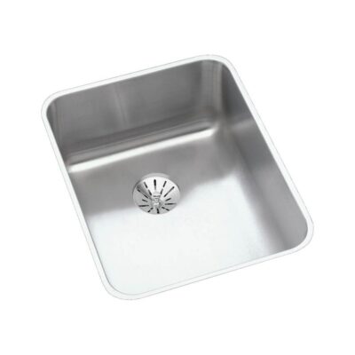 Elkay 18 Gauge Stainless Steel 16.5'' x 20.5'' x 4.375'' Single Bowl Undermount Kitchen Sink Kit