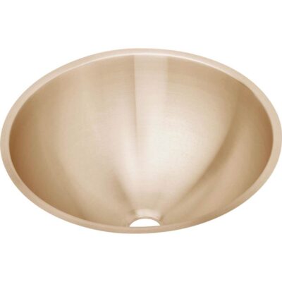 Elkay 18 Gauge CuVerro antimicrobial copper 18.375'' x 18.375'' x 8'' Single Bowl Undermount Bathroom Sink