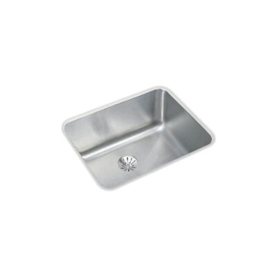 Elkay 18 Gauge Stainless Steel 20.5'' x 16.5'' x 7.875'' Single Bowl Undermount Kitchen Sink Kit