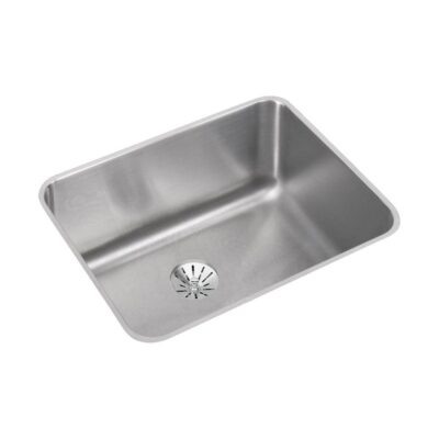 Elkay 18 Gauge Stainless Steel 23.5'' x 18.25'' x 10'' Single Bowl Undermount Kitchen Sink Kit