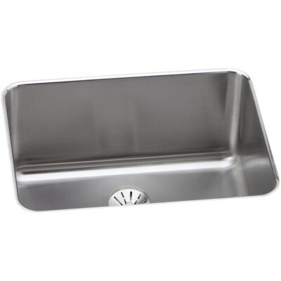 Elkay 18 Gauge Stainless Steel 25.5'' x 19.25'' x 10'' Single Bowl Undermount Kitchen Sink Kit