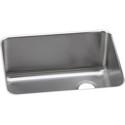 Elkay 18 Gauge Stainless Steel 25.5'' x 19.25'' x 10'' Single Bowl Undermount Kitchen Sink